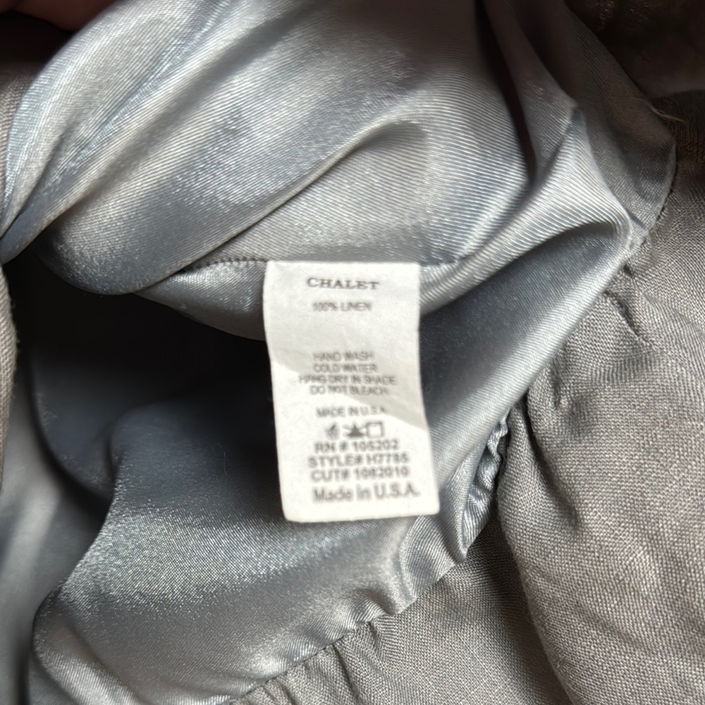 Chalet Layered Gray Sleeveless Dress - Picture 2 of 5